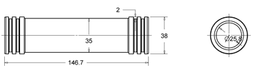 Toray Spares Interconnector TMG / H Series 8 inch